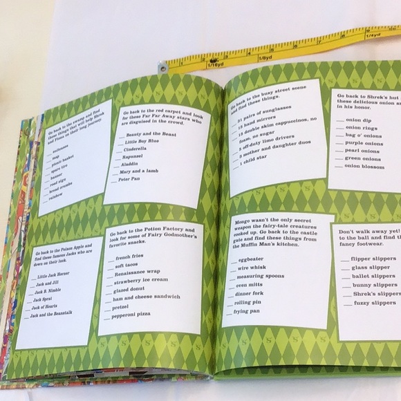 Shrek 2 Look and Find large hardcover excellent - Picture 11 of 12